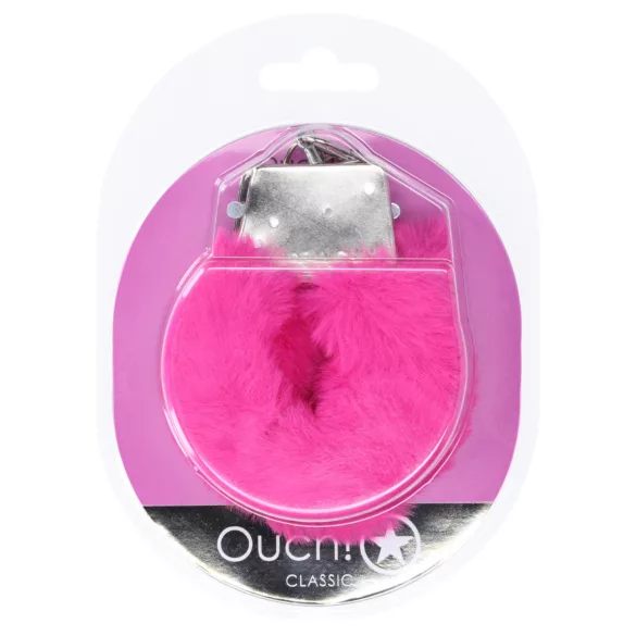 Ouch! - esposas de peluche - rosa