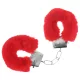 Ouch! - esposas de peluche (rojas)