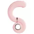 Loveline Perles - Vibrador punto G con perlas - silicona rosa