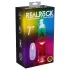 REALROCK - vibrador con LED - 15 cm
