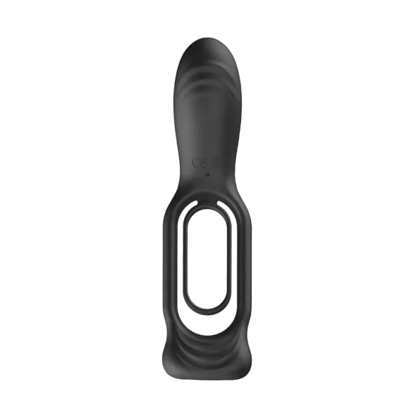 No.88 - anillo vibrador para pene - silicona negra