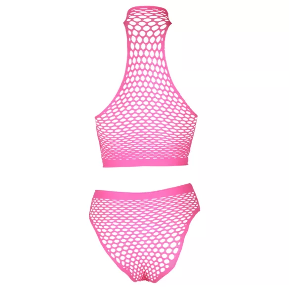 Ouch! - conjunto de lencería fluorescente - rosa