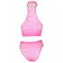Ouch! - conjunto de lencería fluorescente - rosa