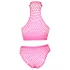Ouch! - conjunto de lencería fluorescente - rosa