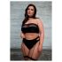 Le Désir Plus Size - Conjunto de lencería 3 piezas - negro (XL-4XL)