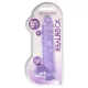RealRock - dildo realista transparente - lila - 22 cm