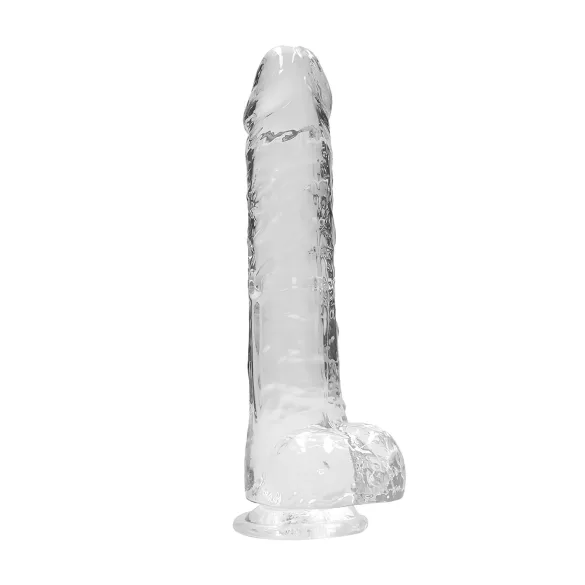 RealRock - consolador realista transparente - 22 cm