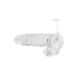 RealRock - consolador realista transparente - 22 cm