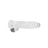 RealRock - consolador realista transparente - 22 cm