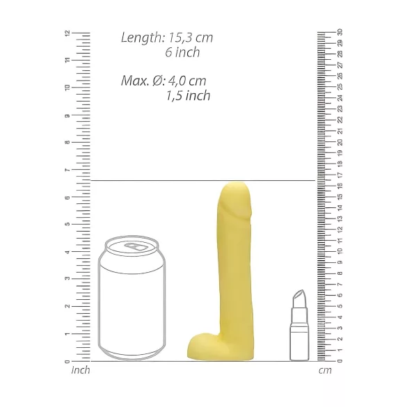 S-Line - Dicky - jabón con forma de pene y testículos - vainilla (210 g)
