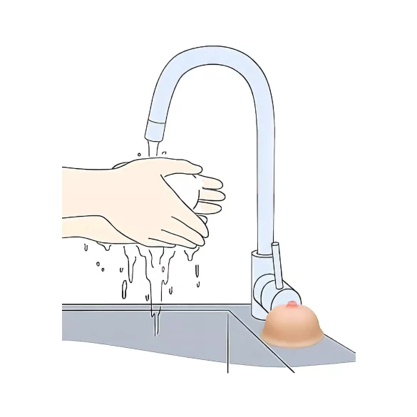 Titty - jabón en forma de pecho - natural - 95g