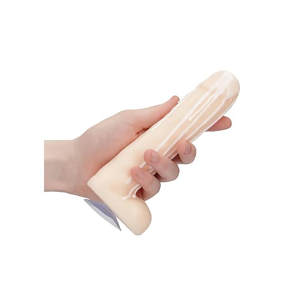 Dicky Cum - jabón en forma de pene con testículos - natural 250g