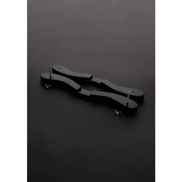 Herékaloda - jaula para testículos - madera - negro