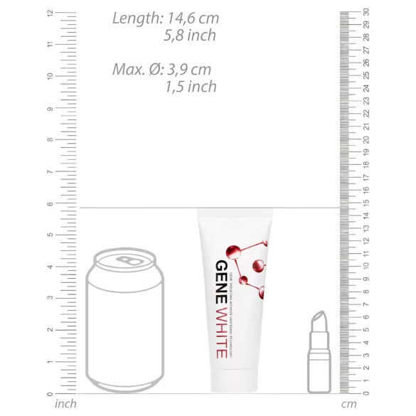 Pharmquests Gene White - crema blanqueadora de piel - 100ml