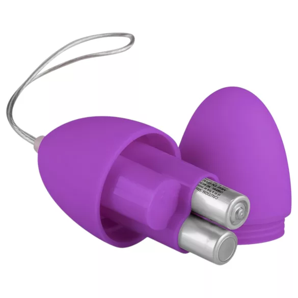 EasyToys - huevo vibrador inalámbrico portátil de 7 ritmos (lila)