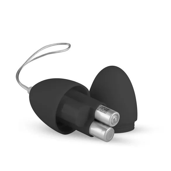 EasyToys - huevo vibrador inalámbrico portátil de 7 ritmos (negro)