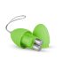 Easytoys - Huevo vibrador inalámbrico 7 ritmos (verde)