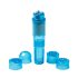 Easytoys - mini vibrador recargable - set 5 piezas - azul
