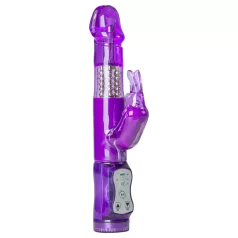   Easytoys Rabbit - vibrador con perlas rotatorias y estimulador de clítoris