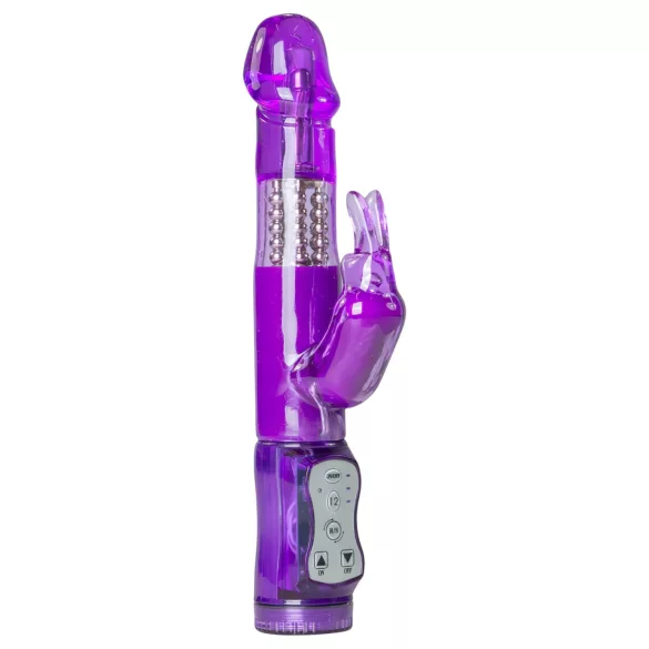 Easytoys Rabbit - vibrador con perlas rotatorias y estimulador de clítoris