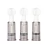 Easytoys - set de bomba para pezones y vulva - 3 piezas