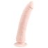 Easytoys - consolador silicona 100% con ventosa (21cm) - natural