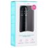 Easytoys Diamond Twirled - vibrador barra texturizada - silicona negra