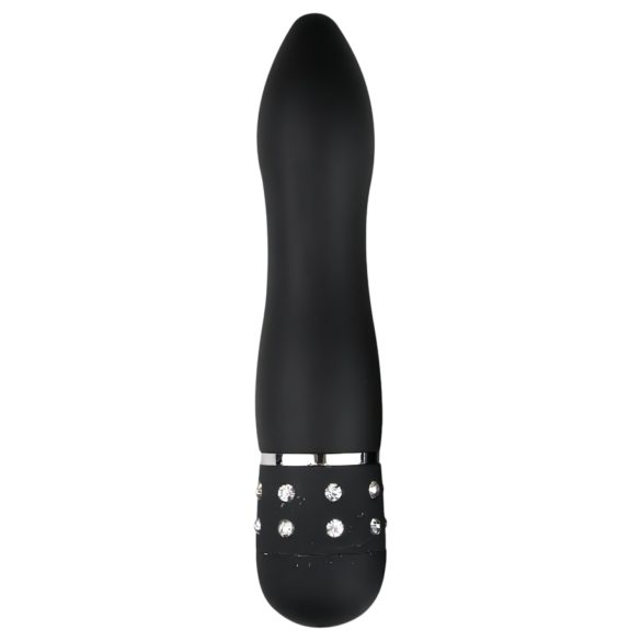 Easytoys Diamond Curvado - Mini Vibrador Negro