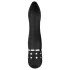 Easytoys - mini consolador vibrador curvo - negro