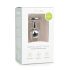 Plug Anal de Metal EasyToys No.2 con Piedra en Forma de Corazón (Plata-Blanco)