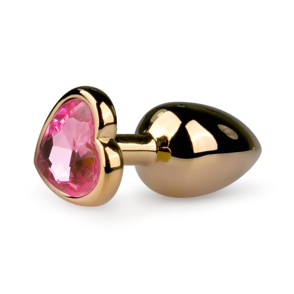 Easytoys Metal No.3 - Plug Anal - Oro-Rosa (2,5 cm)