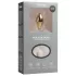 Easytoys Fox NO13 - plug anal metálico con cola de zorro - dorado/blanco
