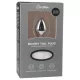 EasyToys Bunny Nº1 - plug anal de metal con cola de conejo (plateado-blanco)