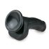 Easytoys - Dildo con ventosa y testículos (15 cm) - negro