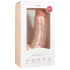Easytoys - consolador con ventosa y testículos - 20 cm - color natural