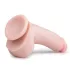 Easytoys - consolador con ventosa y testículos - 20 cm - color natural
