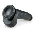 Easytoys - consolador con ventosa y testículos (20 cm) - negro