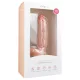 Easytoys - consolador realista con ventosa y testículos 22,5 cm - color natural