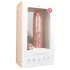 Easytoys - consolador grande con ventosa y testículos - 26,5 cm - color natural