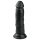 Easytoys - Dildo realista con ventosa (15,5 cm) - negro