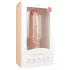Easytoys - consolador con ventosa extra grande - 28,5 cm - color natural