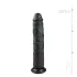 Easytoys - consolador grande con ventosa - negro 28,5 cm