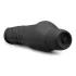 Easytoys Power Vibe - consolador vibrador silicona negro tamaño estándar