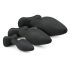 Easytoys Rocket - Set de plugs anales - negro (3 piezas)