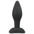 Easytoys - plug anal pequeño - silicona negra