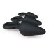 Easytoys - Set de Plugs Anales con Anillo - 3 piezas (negro)