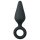 Easytoys - plug anal pequeño - silicona negra