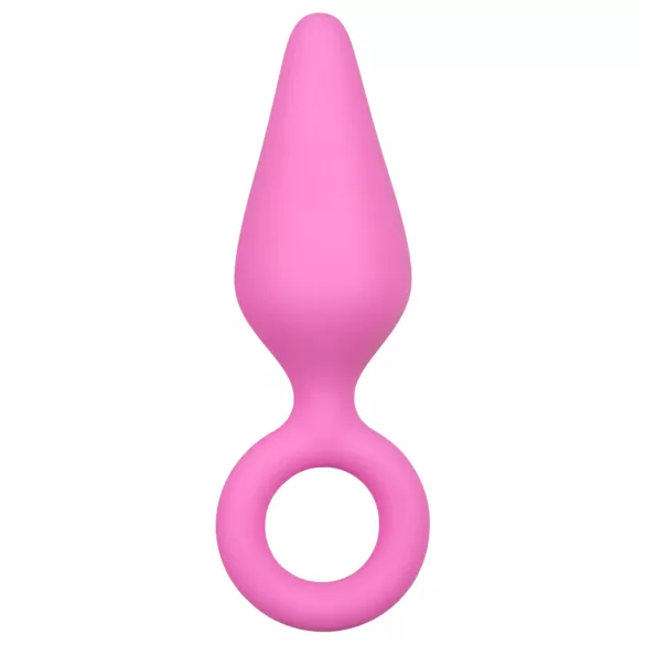 Easytoys - plug anal pequeño - silicona rosa