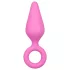 Easytoys - plug anal pequeño - silicona rosa