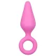 Easytoys - plug anal pequeño - silicona rosa